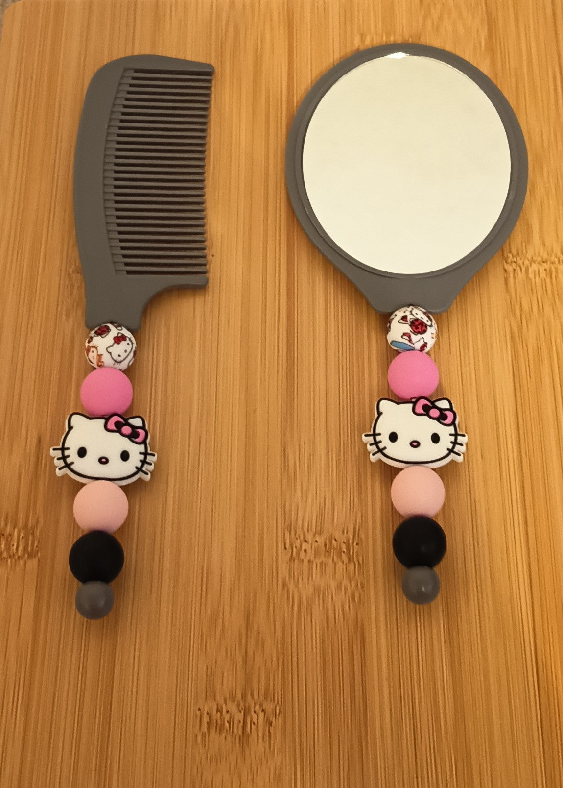 Ensemble peigne et miroir